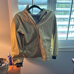 Petit Bateau Tan Raincoat for Kids